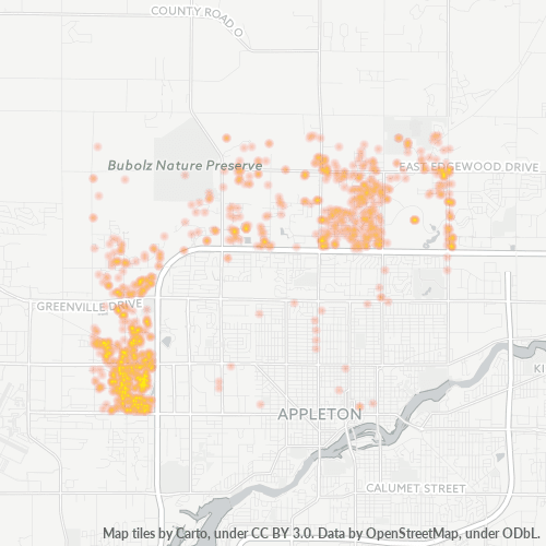 54913 Business Density Heatmap