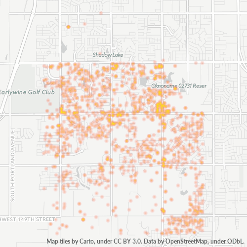 73170 Business Density Heatmap
