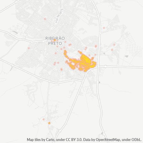 14096-000 Mapa de calor de densidad empresarial