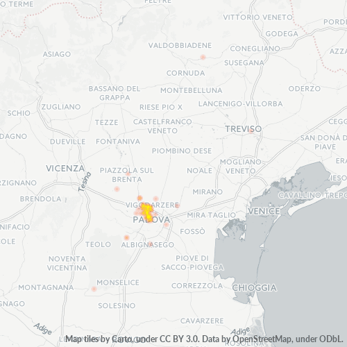 35135 Mappa di calore dell'azienda