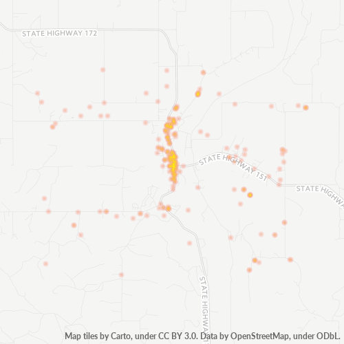 81137 Business Density Heatmap