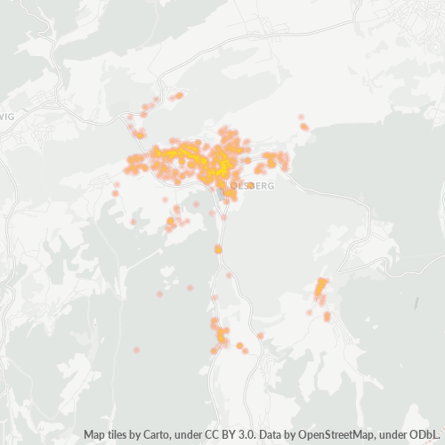 Heatmap für plz 59939