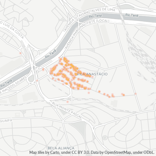05093-000 Heatmap de Densidade da Empresa