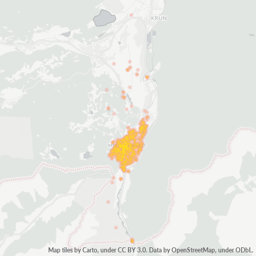 Heatmap für plz 82481