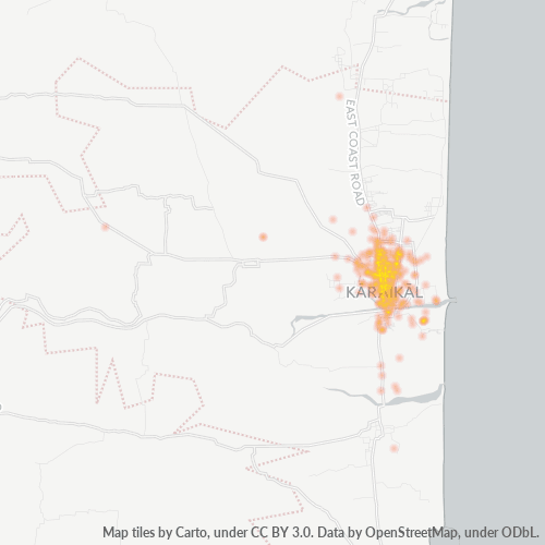 609602 Business Density Heatmap