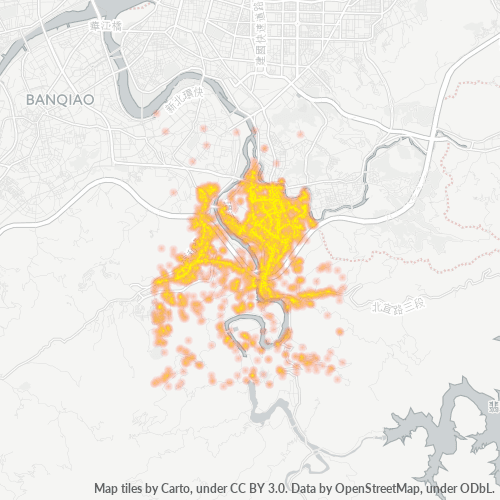 231 商業密度熱圖