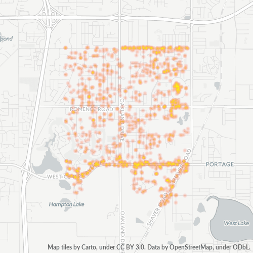49024 Business Density Heatmap