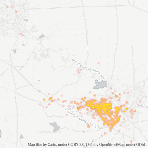 580030 Business Density Heatmap