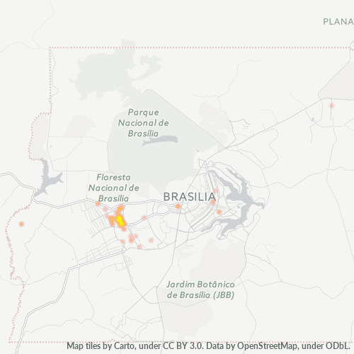 72115-000 Mapa de calor de densidad empresarial