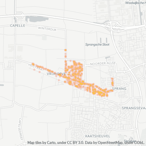 5161 Heatmap Bedrijfsdichtheid
