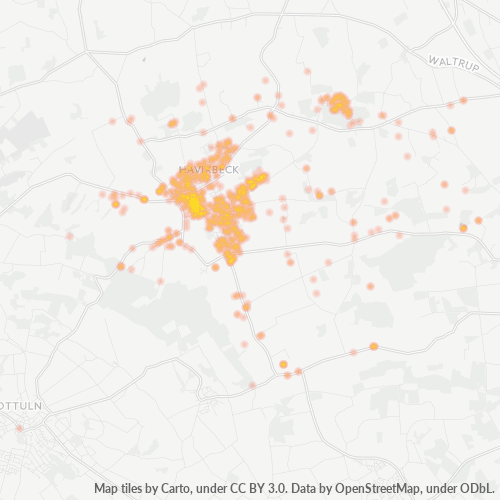 48329 Standortdichte-Heatmap