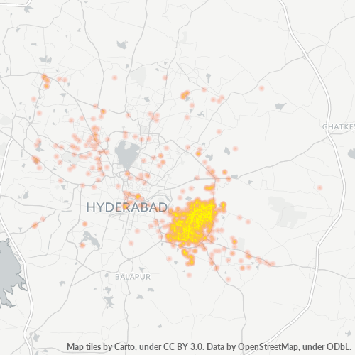 500035 Business Density Heatmap