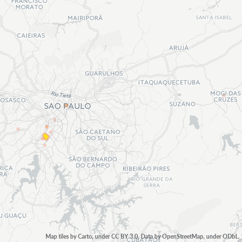 04710-000 Mapa de calor de densidad empresarial