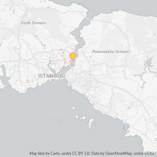 34342 Şirket Yoğunluğu Isı Haritası