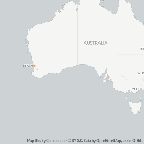 3143 Business Density Heatmap