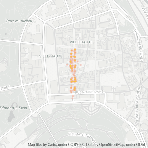 2340 Business Density Heatmap