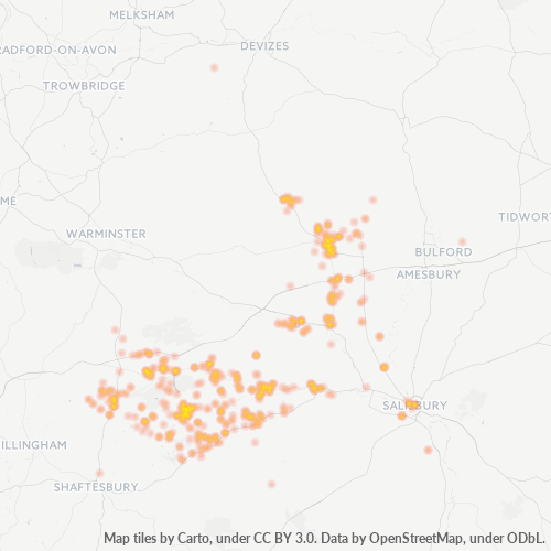 SP3 Business Density Heatmap
