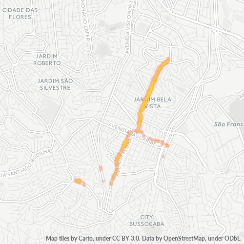 06053-000 Heatmap de Densidade da Empresa