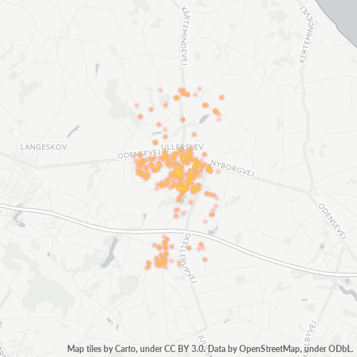 5540 Heatmap over forretningstæthed