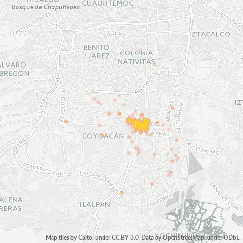 04400 Mapa de calor de densidad empresarial