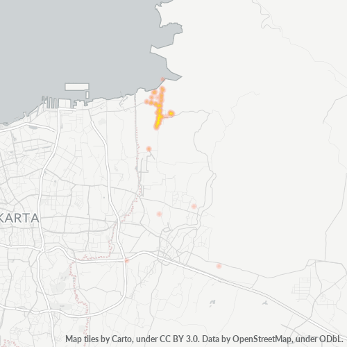 17212 Peta Panas Densitas Bisnis
