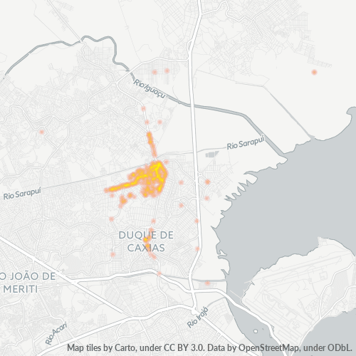 25035-000 Mapa de calor de densidad empresarial