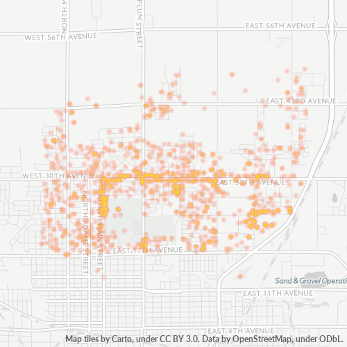 67502 Business Density Heatmap