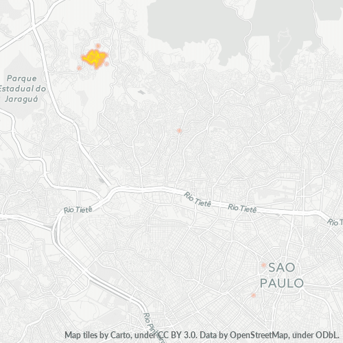 02992-000 Heatmap de Densidade da Empresa