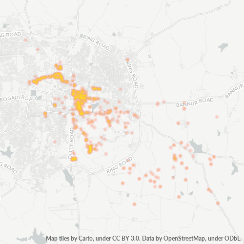570010 Business Density Heatmap