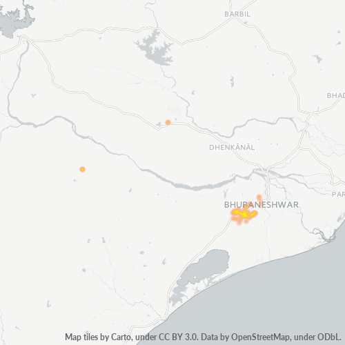 752050 Business Density Heatmap