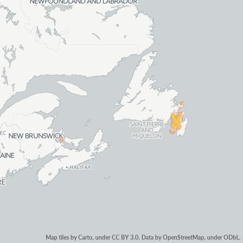 A0B Business Density Heatmap