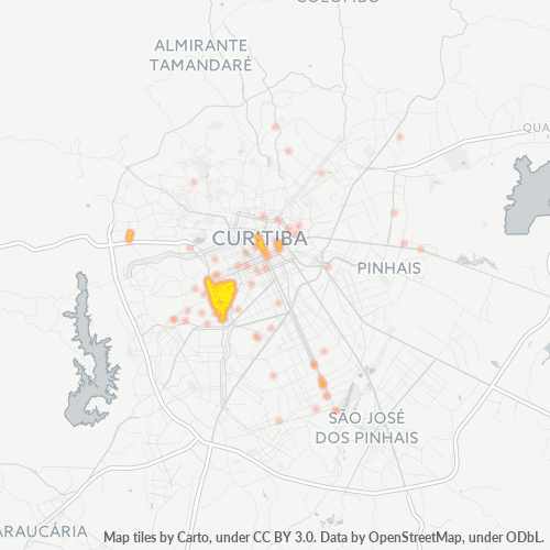 80320-000 Heatmap de Densidade da Empresa