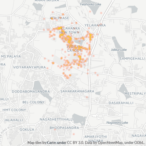 560065 Business Density Heatmap
