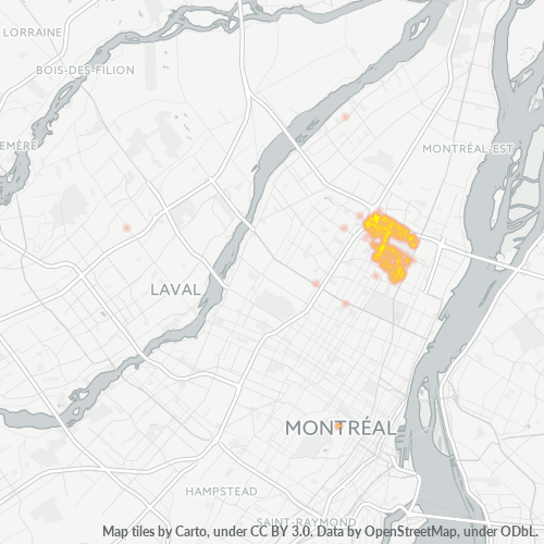 H1M Business Density Heatmap