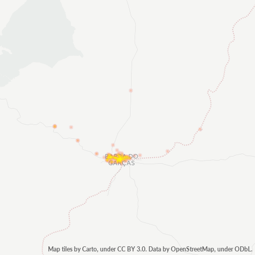 78600-000 Heatmap de Densidade da Empresa