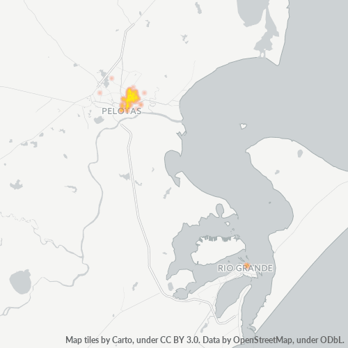 96080-000 Mapa de calor de densidad empresarial