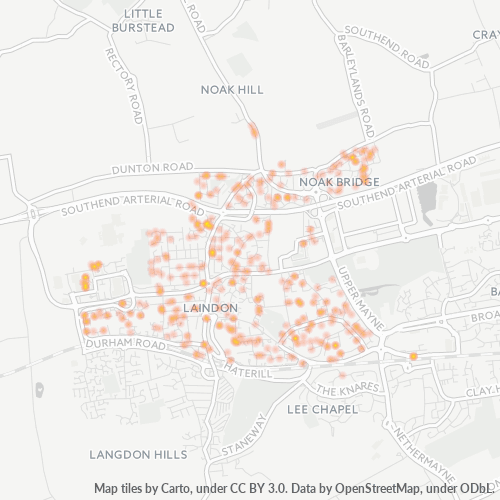 SS15 Business Density Heatmap
