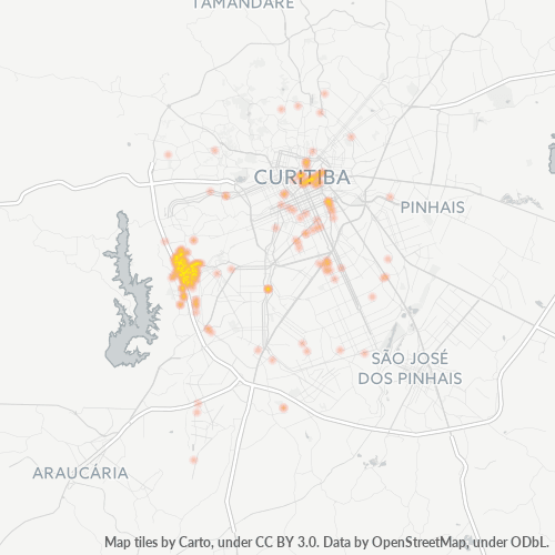 81250-000 Heatmap de Densidade da Empresa