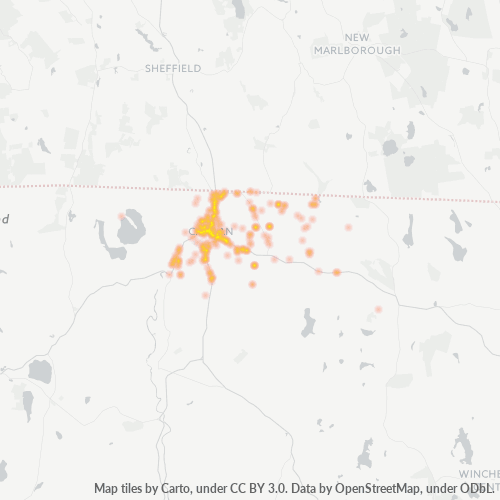 06018 Business Density Heatmap