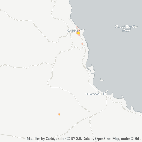 4869 Business Density Heatmap