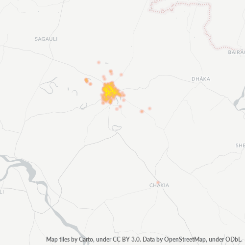 845401 Business Density Heatmap