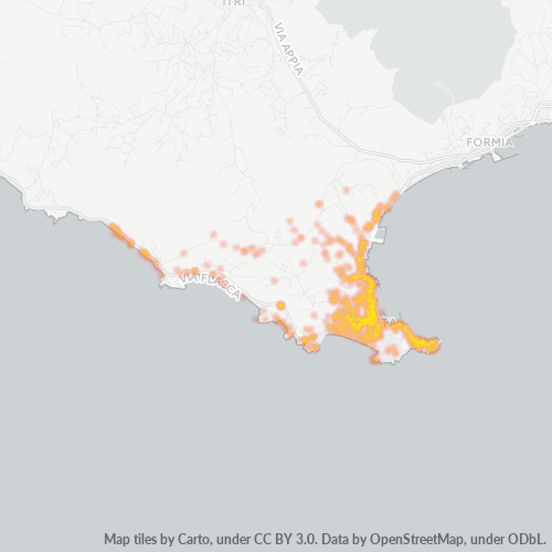 Mappa di calore per cap 04024