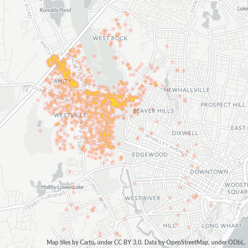 06515 Business Density Heatmap