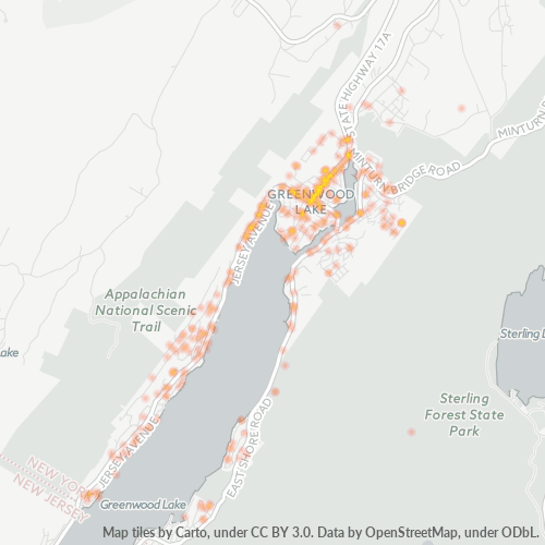 10925 Business Density Heatmap