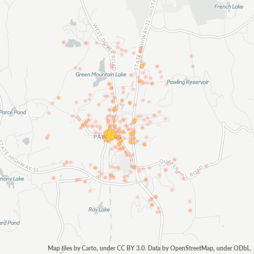 12564 Business Density Heatmap