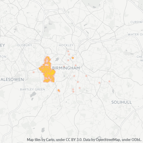 B17 Business Density Heatmap