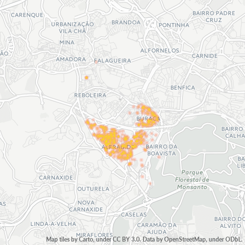 2610 Heatmap de Densidade da Empresa