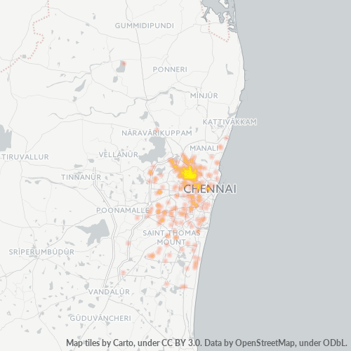 600011 Business Density Heatmap