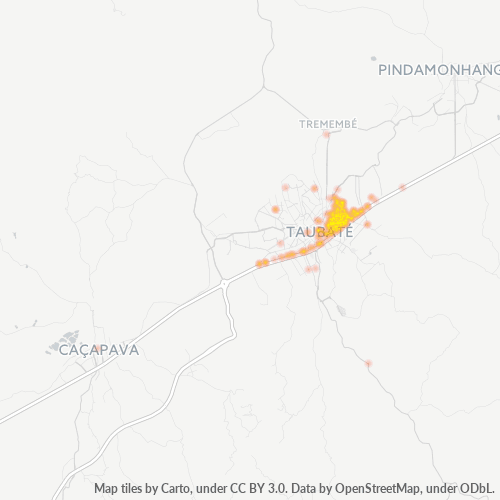 12070-000 Mapa de calor de densidad empresarial