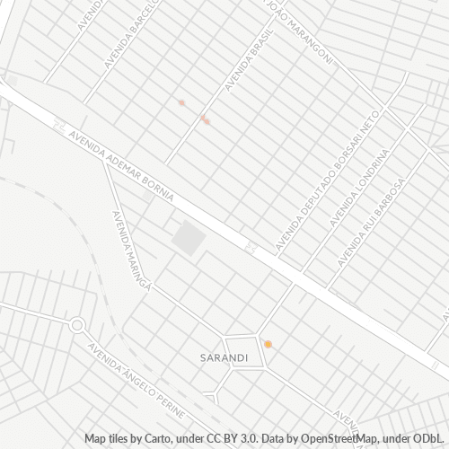 99560-000 Heatmap de Densidade da Empresa